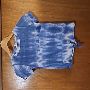 Navy tie-dye Tee